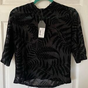 Disturbia LunaFern Mesh Top